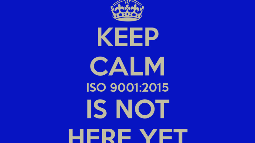 LA HISTERIA ISO 9001:2015