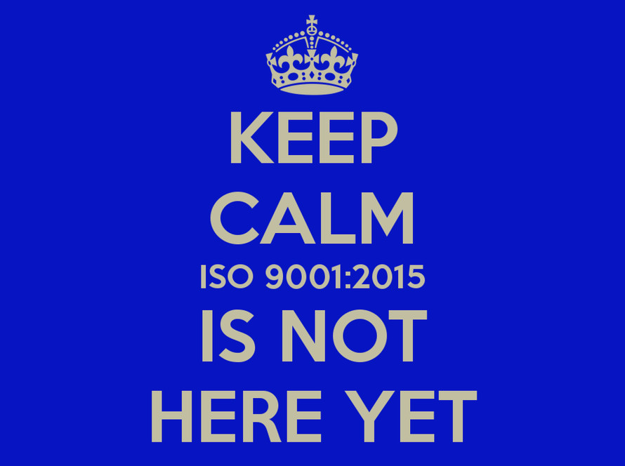 LA HISTERIA ISO 9001:2015